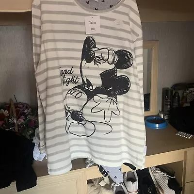 Buy Ladies Disney Pyjamas Size 16-18 • 5.19£