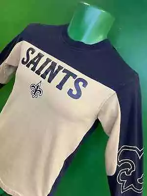 Buy NFL New Orleans Saints Reebok Vintage L/S T-Shirt Youth Medium 10-12 • 9.74£
