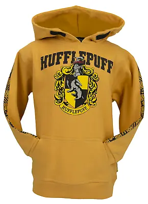 Buy HPHFL130K Licensed Unisex Kids Harry Potter Hufflepuff Hoodie • 22.99£