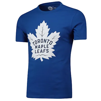 Buy NHL T-Shirt Toronto Maple Leafs Primary Graphic Logo Ice Hockey T Tea Royal Blue • 28.51£