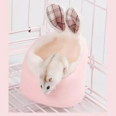 Buy 2-6pack Guinea Pig House Warm Bed Slippers Hamster Nest For Hamster • 10.01£