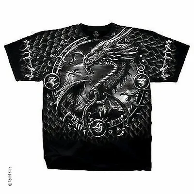 Buy Dragon Dreamcatcher Mythological Mythology Fairytail Fantasy Mens T Shirt M-2xl • 33.49£