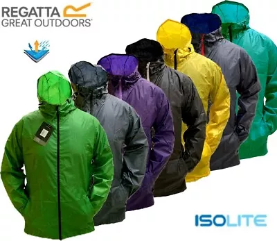 Buy Regatta Ladies Mens Waterproof Breathable Lightweight Jacket Pack It In Car, Bag • 10.95£