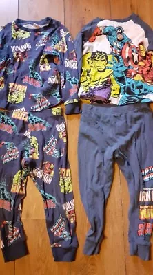 Buy Boys Marvel Pyjama Set Bundle Age 5 Years • 2.99£