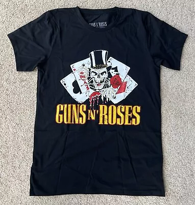 Buy Guns N Roses Officially Licensed Short Sleeve T-shirt Mens SMALL Black BRAND NEW • 9.95£