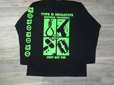 Buy Type O Negative LS-Shirt Carnivore Misfits Danzig Ulver Katatonia Him Korn • 28.50£