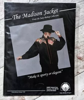 Buy The Madison Jacket Sewing Pattern - Judy Bishop Collection (1990s) Size 6-24 • 6.99£