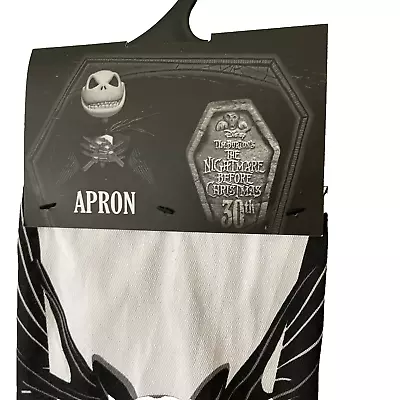 Buy Apron Nightmare Before Christmas NEW Jack Skellington Disney Cotton NWT • 14.44£