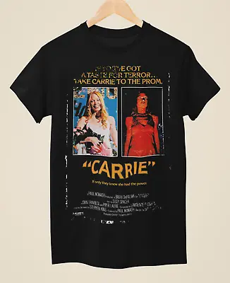 Buy Carrie - Movie Poster Inspired Unisex Black T-Shirt • 14.99£