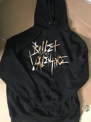 Buy Bullet For My Valentine Black Hoodie Size Large • 24.99£
