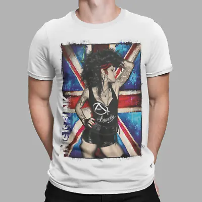 Buy This Is Punk T-Shirt Anarchy Tee London Union Jack London UK Sexy Girl Tee • 6.99£