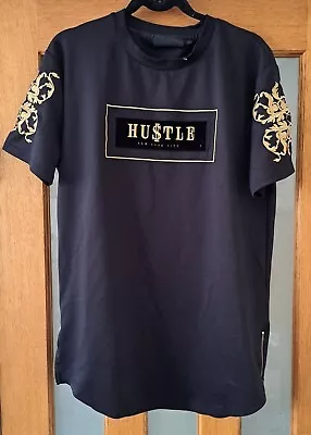 Buy Supply & Demand Black Hustle T-Shirt Size Large • 4.50£