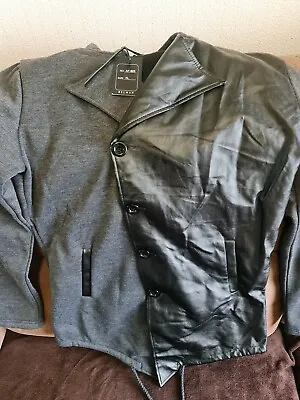 Buy Belman Casual Men PU Leather Jacket Zip Coat Slim Fit XL (22 Inch Pit To Pit) • 23£