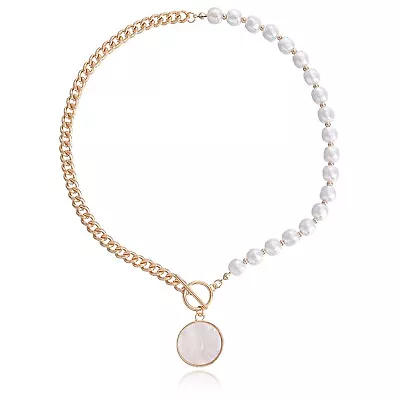 Buy Necklace/Pearl Bracelet For Men Adjustable Size Jewelry Gift Street-Wear • 4.50£