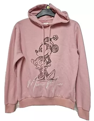 Buy Disney Store Minnie Mouse Pink Fleece Lined Hoodie Jumper Sweatshirt 8 10 12 • 13.75£