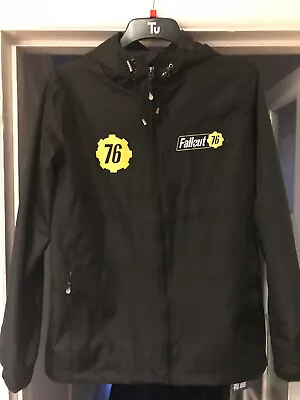 Buy Fallout  76 Video Game Merchandise Rain Jacket Large New With Tags With Hood • 9.99£