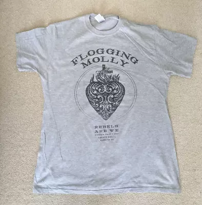 Buy Flogging Molly 'Rebels Are We' T Shirt L • 15.99£