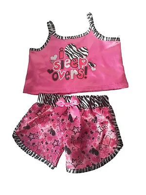 Buy Build A Bear Sleepover Pink Pyjama Set • 9.99£
