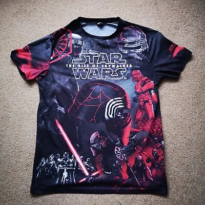 Buy Star Wars The Rise Of Skywalker Men's Shirt Black/Red Medium Kylo Ren Tee • 7.99£