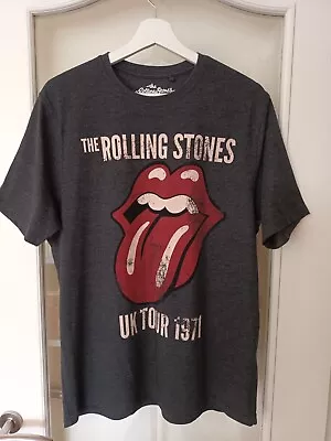 Buy Rolling Stones Tongue Tee T-Shirt UK Tour 1971 Mens Size M George Vintage Look • 6.99£