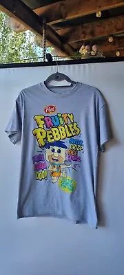 Buy Flintstone Advertising Graphic Pop Mens Tee Size Med Fruity Pebbles • 10£