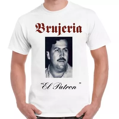 Buy Brujeria El Patron Pablo Escobar Narcos Colombia Heavy Metal Retro T Shirt 43 • 6.70£