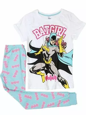 Buy Womens Batgirl DC Comics Pyjamas Ladies Pyjama Nightwear Loungewear Sleepwear • 11.90£