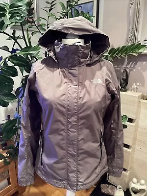Buy The North Face HyVent Wmns Brown Rain Jacket L • 30£