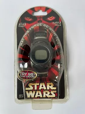 Buy Star Wars Digital Watch With Sounds And Animation (1999) - Factory Sealed • 9.90£