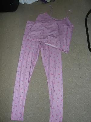 Buy In The Style Stretch Floral Print Pyjamas Size 10 • 2.50£