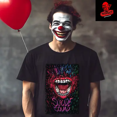 Buy The Joker Villain | Suicide Squad Halloween Movie Tee Unisex T-Shirt S–3XL 🎃 • 24.02£