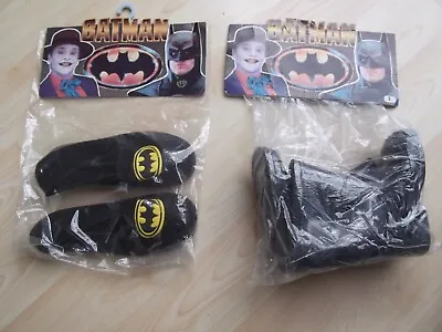 Buy Batman  Vintage  Wellies And Slippers.  T.m. Dc 1989. • 24.99£