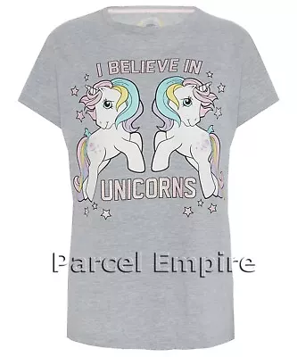 Buy My LITTLE PONY PYJAMA T-Shirt Unicorn PJ Pajama Horse Donkey Primark OFFICIAL  • 10.98£