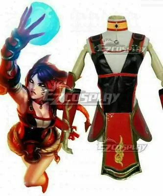 Buy League Of Legends LOL Foxfire Ahri Cosplay Costume • 66£