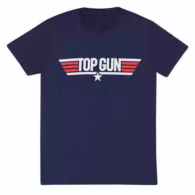 Buy Top Gun - Logo Unisex Navy T-shirt Small - Small - Unisex - New T-sh - K777z • 13.09£