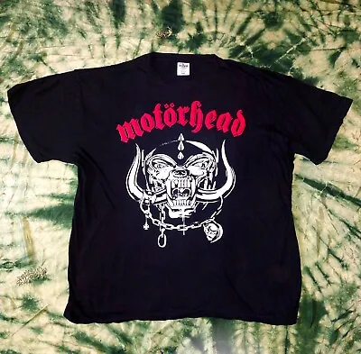 Buy *RARE* Vintage 90s Motorhead T Shirt Mens UK Size 2XL Lemmy England • 19.99£
