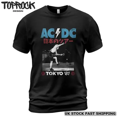 Buy AC/DC Tokyo Japan Tour 81' Unisex T-Shirt Rock Band Concert Merch Live S-5XL • 20.39£