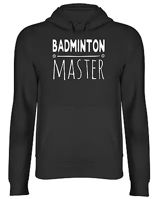Buy Badminton Master Mens Womens Hooded Top Hoodie • 17.99£