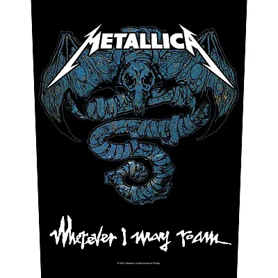 Buy Metallica Wherever I May Roam Back Patch Official Heavy Metal Band Merch • 12.63£