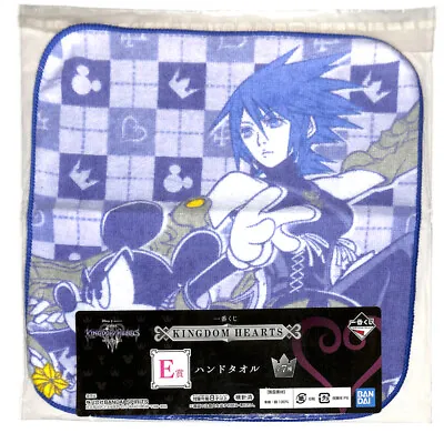 Buy Kingdom Hearts Hand Towel Wash Cloth Aqua And Mickey Mouse Ichiban Kuji Prize E • 24.12£