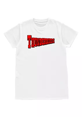 Buy Thunderbirds Classic Logo Retro Tv Series Mens Unisex T-shirt Birthday Gift • 11.99£
