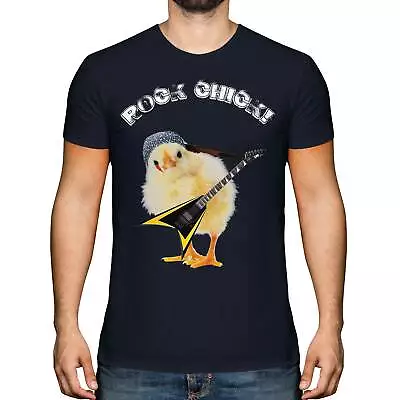 Buy Rock Chick Mens Funny T-shirt Rocker Guitar Grunge Metal T Shirt Tee • 9.95£