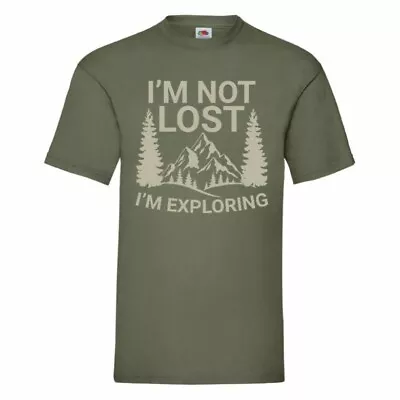 Buy I'm Not Lost I'm Exploring T Shirt Small-2XL • 10.59£
