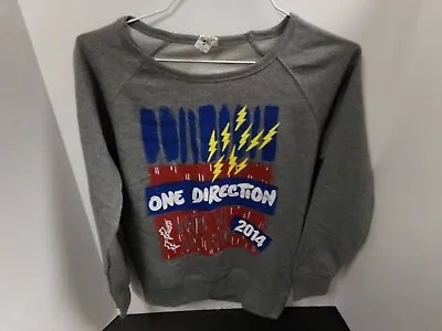 Buy One Direction Where We Are Tour 2014 Gray Childs M Pullover 092321DMT2 • 15.72£
