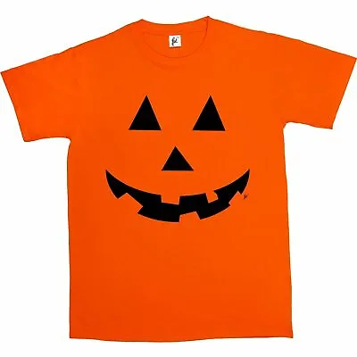 Buy Halloween Pumpkin Face Scary Eyes Mouth Mens T-Shirt • 8.99£