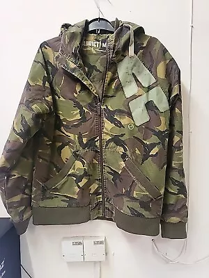 Buy Army Style Bomber Mens Jacket Size M Addict Outerwear  • 7.99£