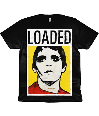 Buy LOU REED - LOADED - Velvet Underground - Organic T-Shirt - WARHOL - Black • 19.99£