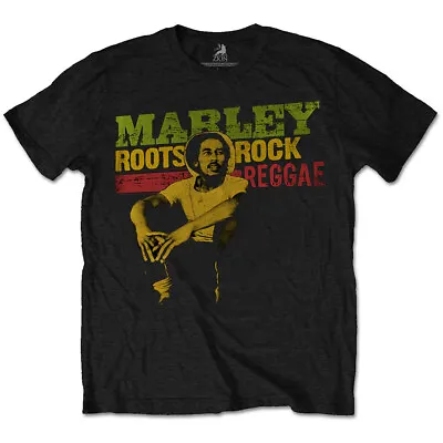 Buy Bob Marley 'Roots,Rock,Reggae' T-Shirt - Official Merchandise - Free Postage • 14.04£