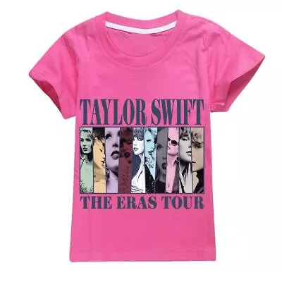Buy Pop Kids Taylor Swiftie Short Sleeve T-Shirt Novelty New Tee Top Shirt Xmas Gift • 7.99£