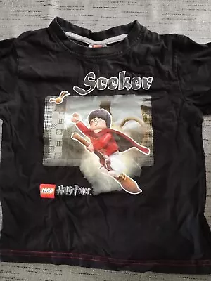 Buy Lego Harry Potter Kids Black T Shirt Size 6/7 Years • 3£